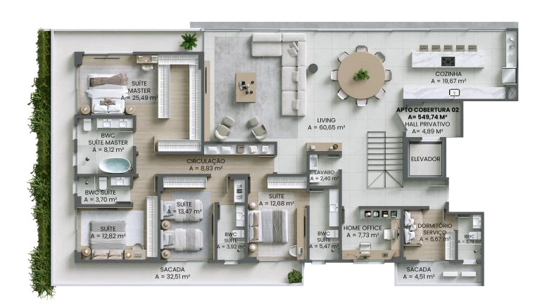 cobert. duplex final 2 - Planta Inferior