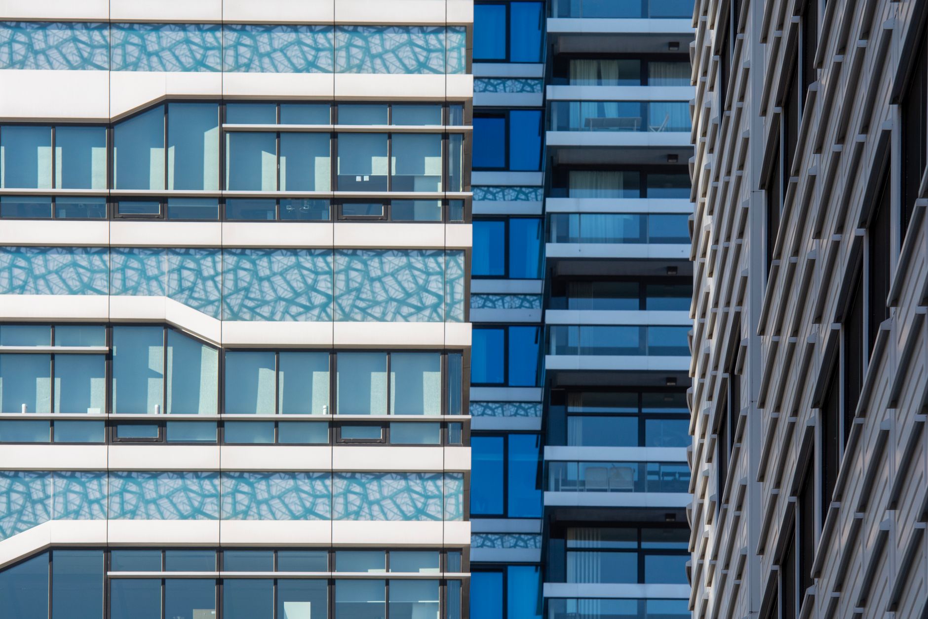 Fachada Arquitetônica Moderna Em Den Haag