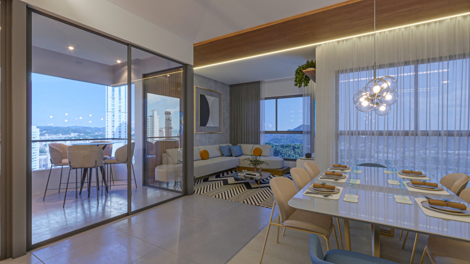 Apartamento no Ed. Magic Sun em Balneário Camboriú