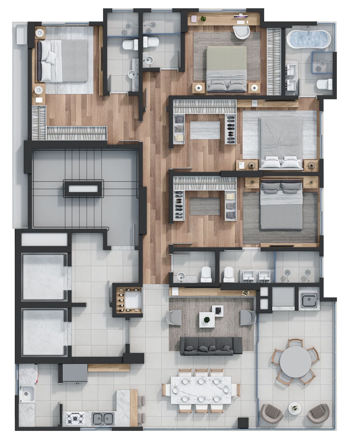 Apartamento no Ed. 143 Mayfair Home Boutique em Itapema - foto 7
