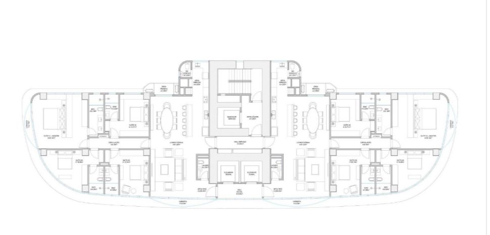Elbrus Residence - Cobertura Triplex no Elbrus Residence em Balneário Camboriú