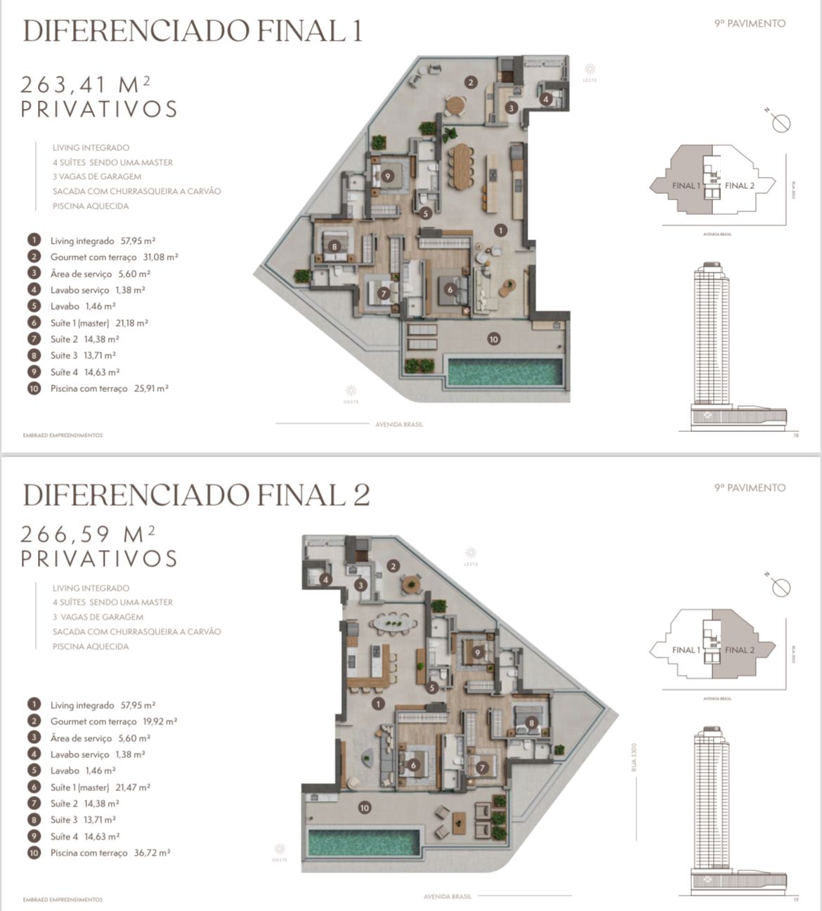 Apartamento Diferenciado no Ed. Alaia da Embraed em Balneário Camboriú - foto 8