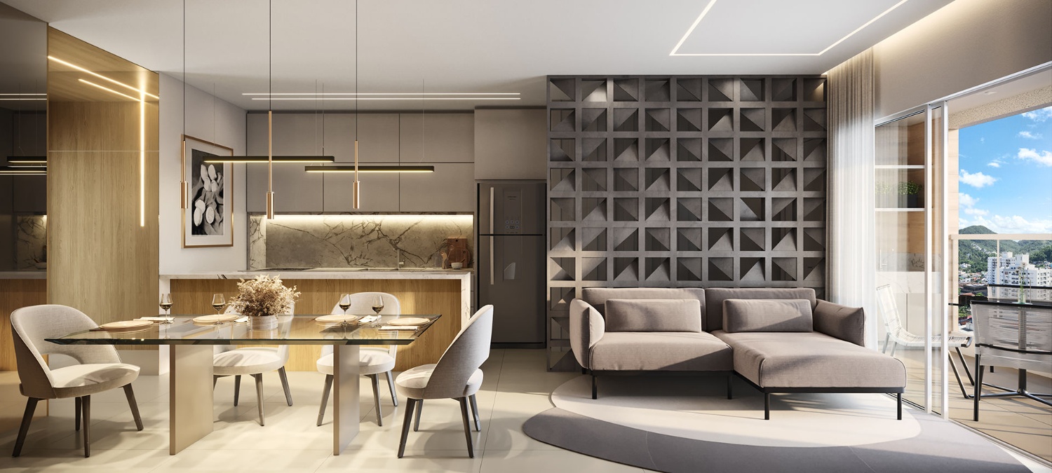 Salt Praia Brava - Apartamento no Ed. Salt na Praia Brava em Itajaí