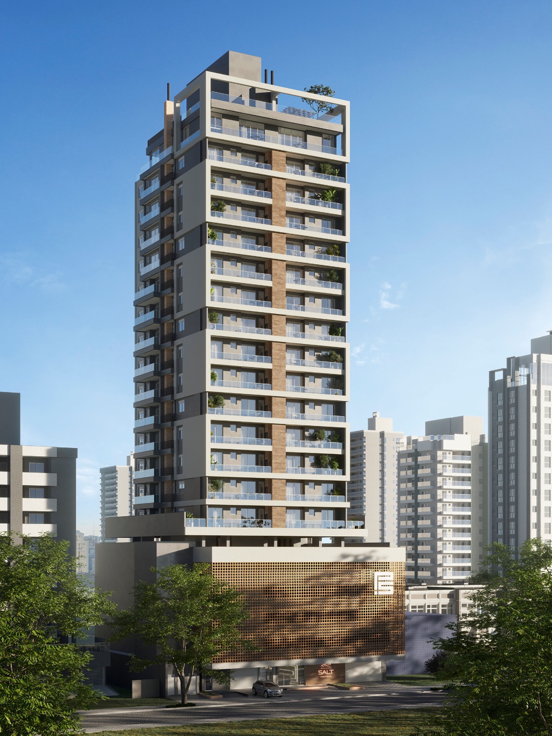 Apartamento no Ed. Salt na Praia Brava - foto 12