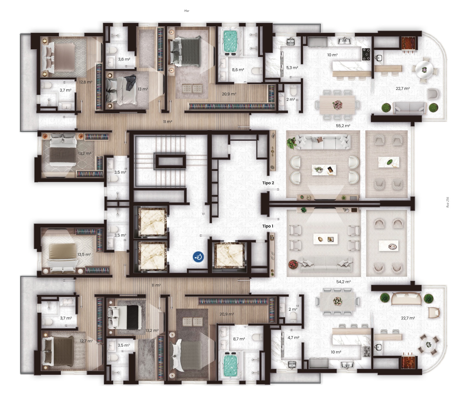 Apartamento no Ed. Salzburgo em Itapema - foto 4