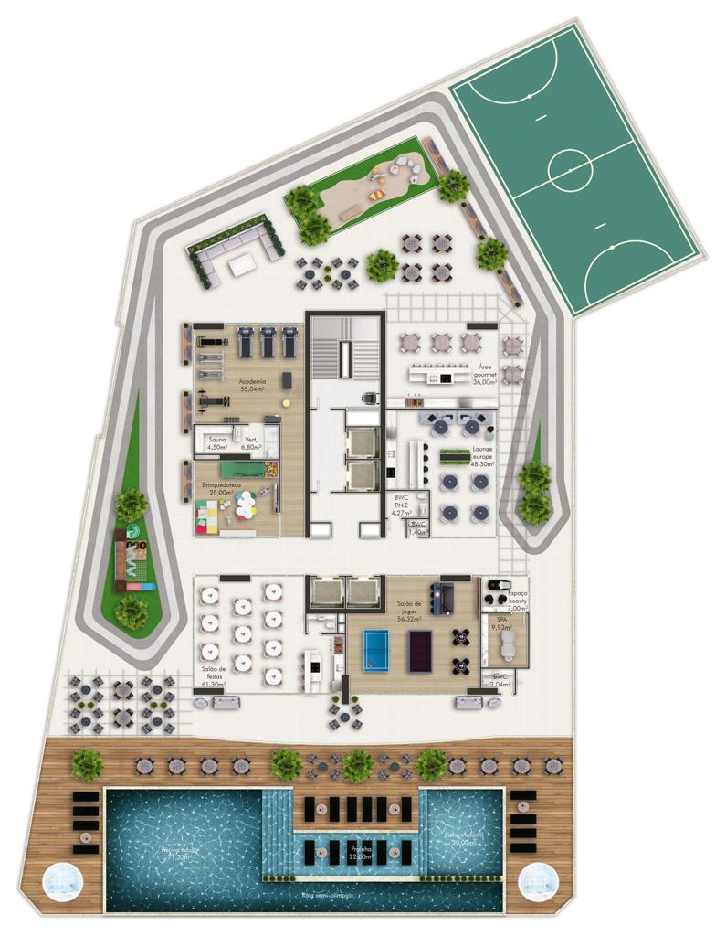 Apartamento no Ed. Principado de Mônaco em Itapema - foto 16