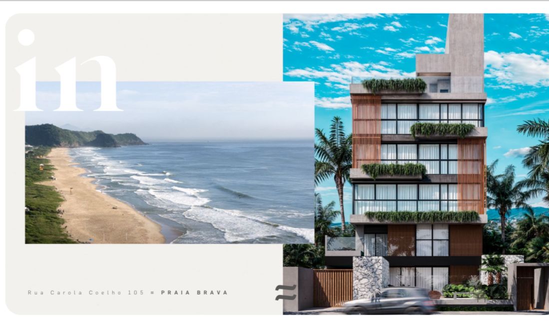 Apartamento no Ed. In Exclusive Home na Praia Brava em Itajaí