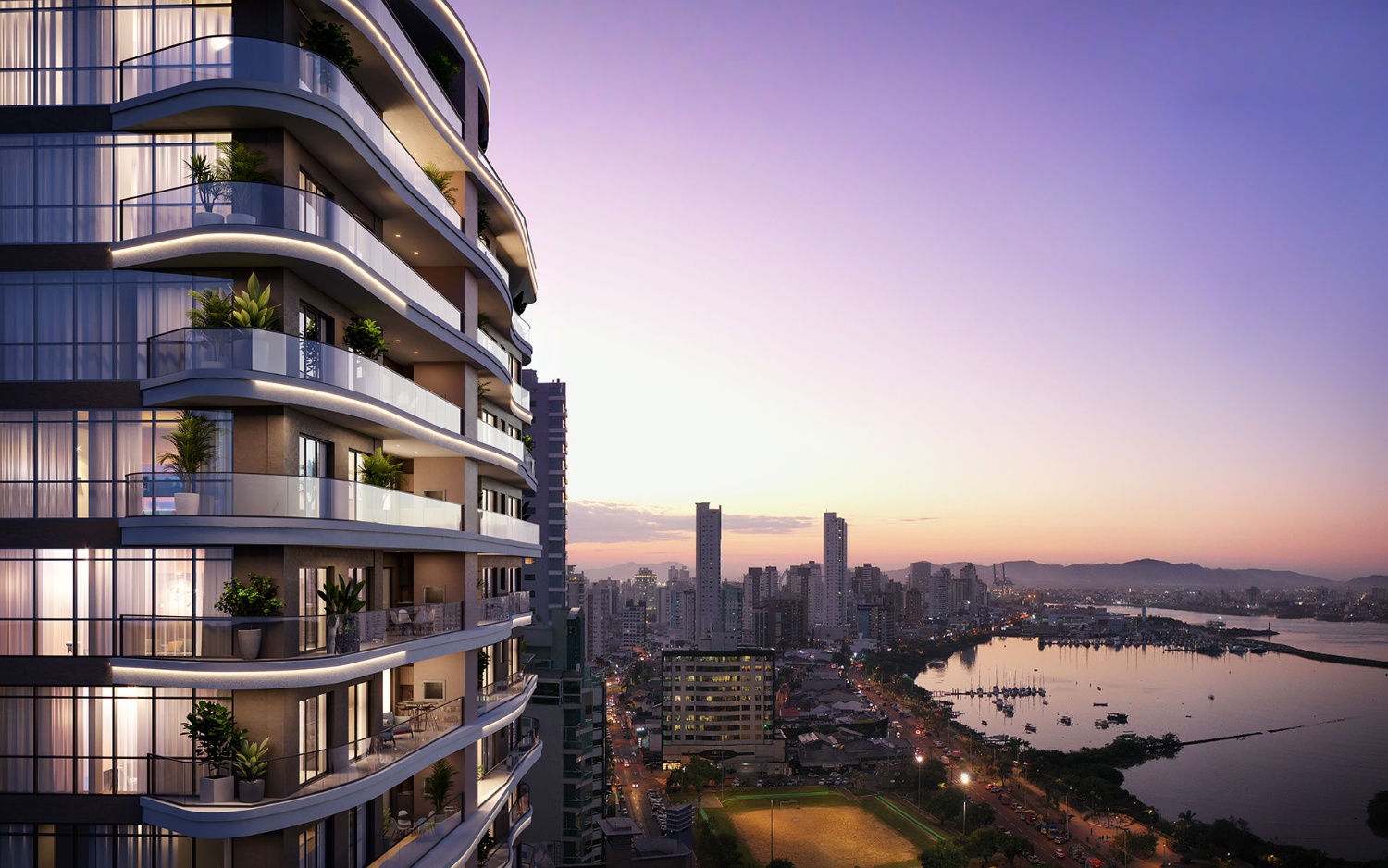 Apartamento Ed. Skyline no Bairro Fazenda em Praia Brava - foto 1