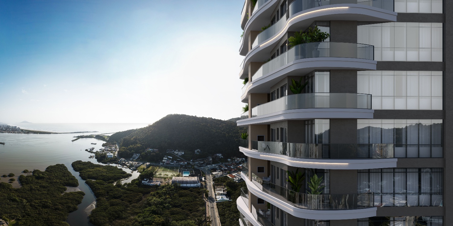 Apartamento Ed. Skyline no Bairro Fazenda em Praia Brava - foto 2