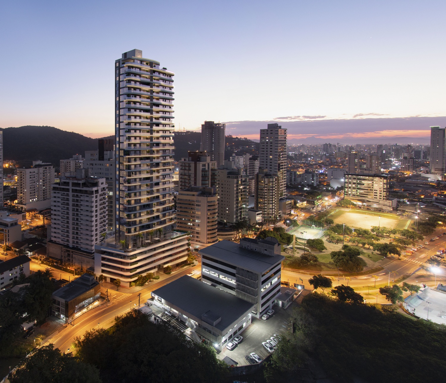 Apartamento Ed. Skyline no Bairro Fazenda em Praia Brava - foto 7