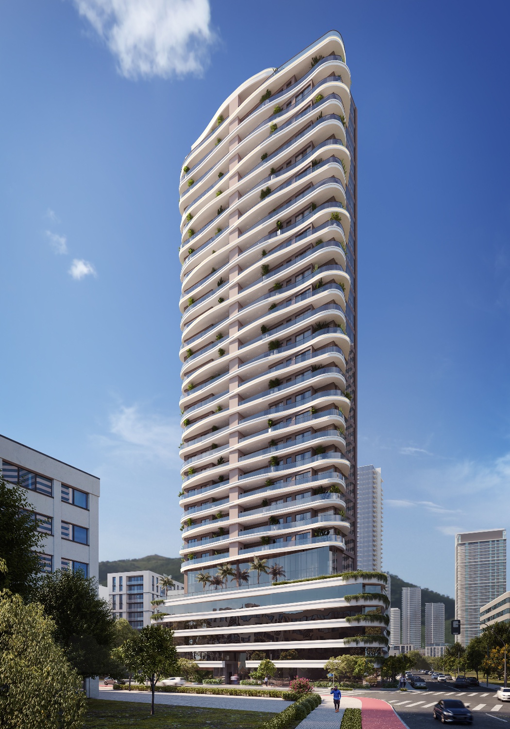 Apartamento Ed. Skyline no Bairro Fazenda em Praia Brava - foto 9