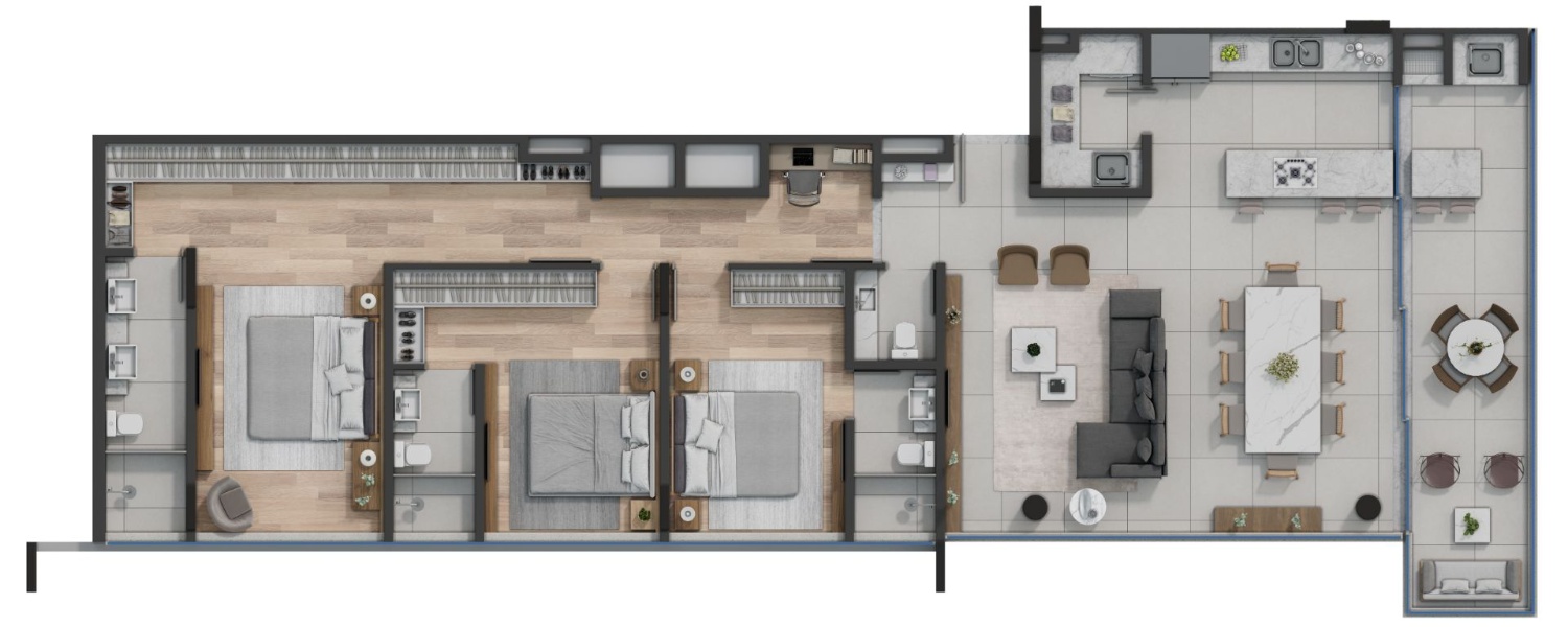 Apartamento no Ed. Riva Praia Brava na Praia Brava - foto 30