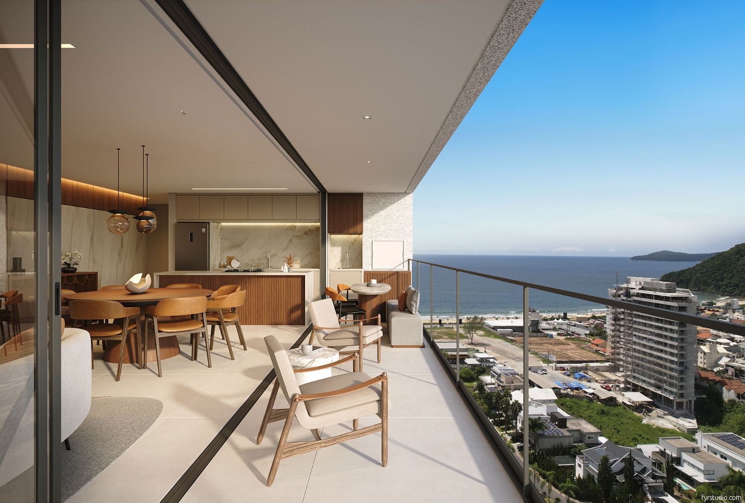 Apartamento no Edifício Aria na Praia Brava - foto 3