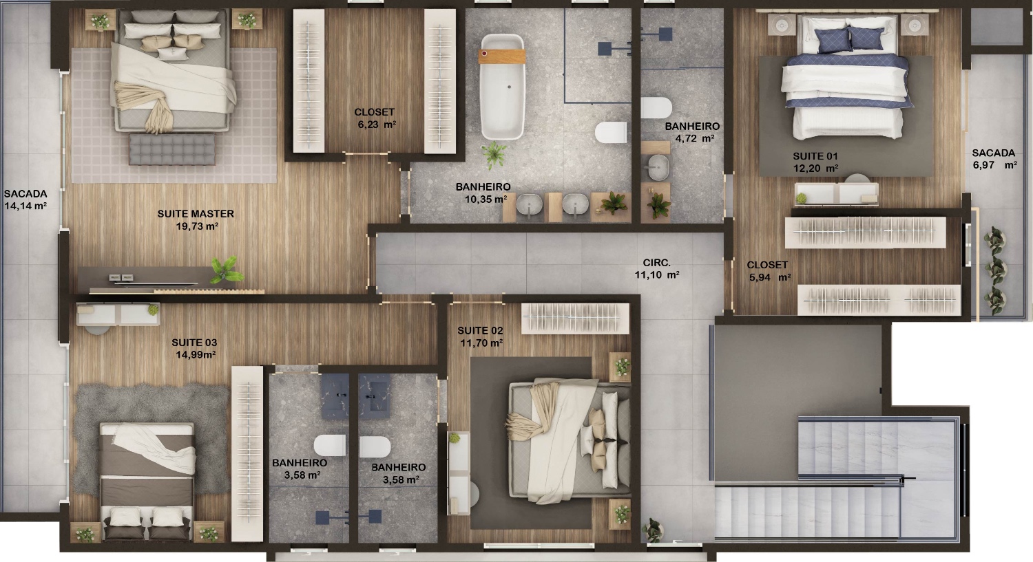 Casa no Bairro Planejado Colinas de Camboriú Village em Camboriú - foto 7