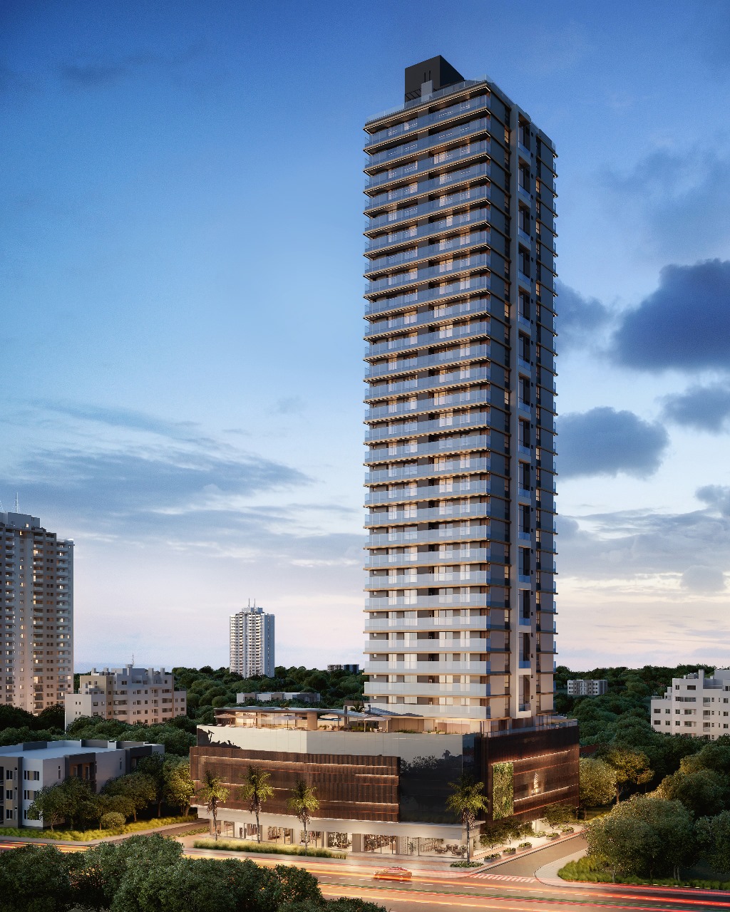Apartamento no Ed. Sky Brava na Praia Brava - foto 12