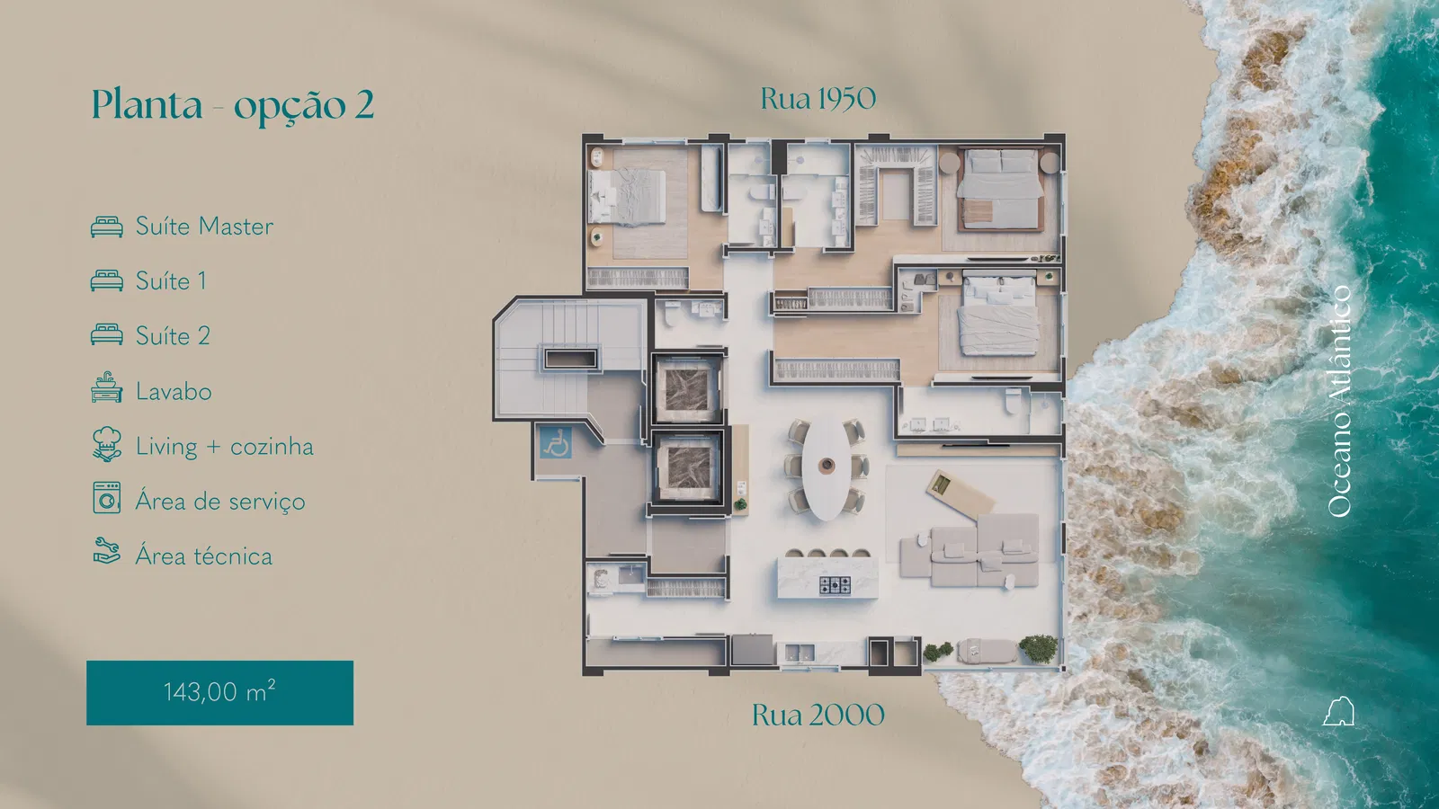 Apartamento no Edifício Isola di Capri no Centro de Balneário Camboriú