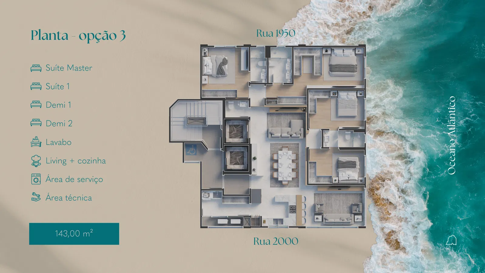 Apartamento no Edifício Isola di Capri no Centro de Balneário Camboriú - foto 9