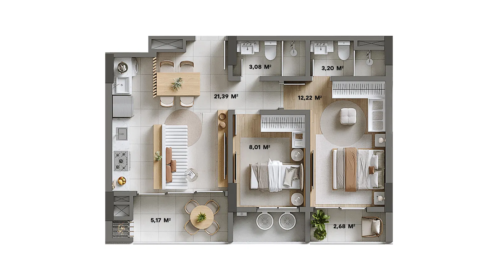 Apartamento no Edifício Brava Living - foto 25