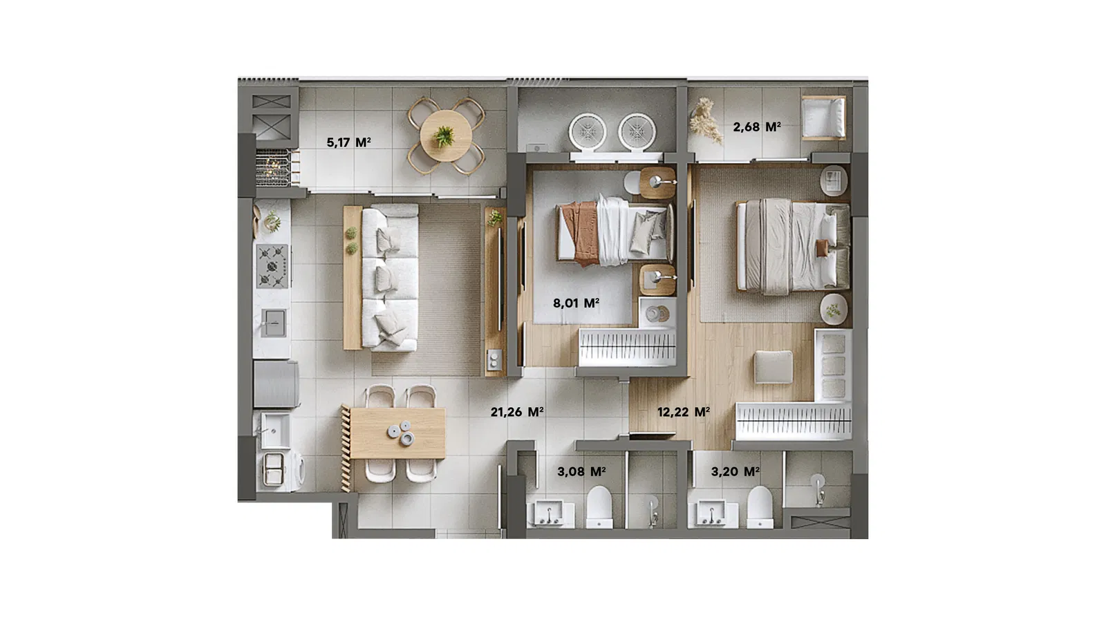 Apartamento no Edifício Brava Living - foto 26