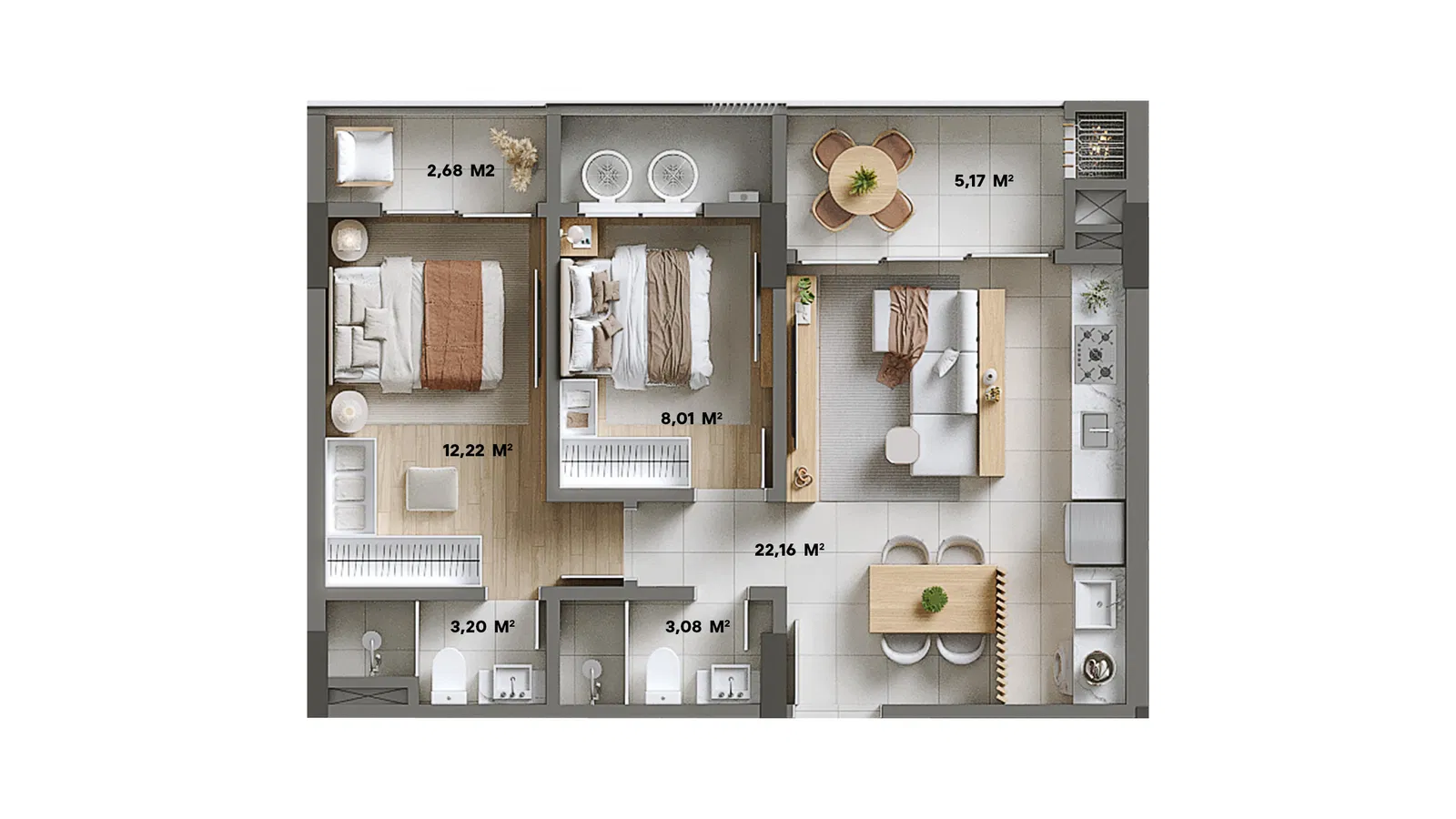 Apartamento no Edifício Brava Living - foto 28