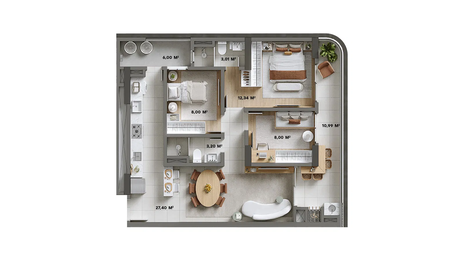 Apartamento no Edifício Brava Living - foto 30