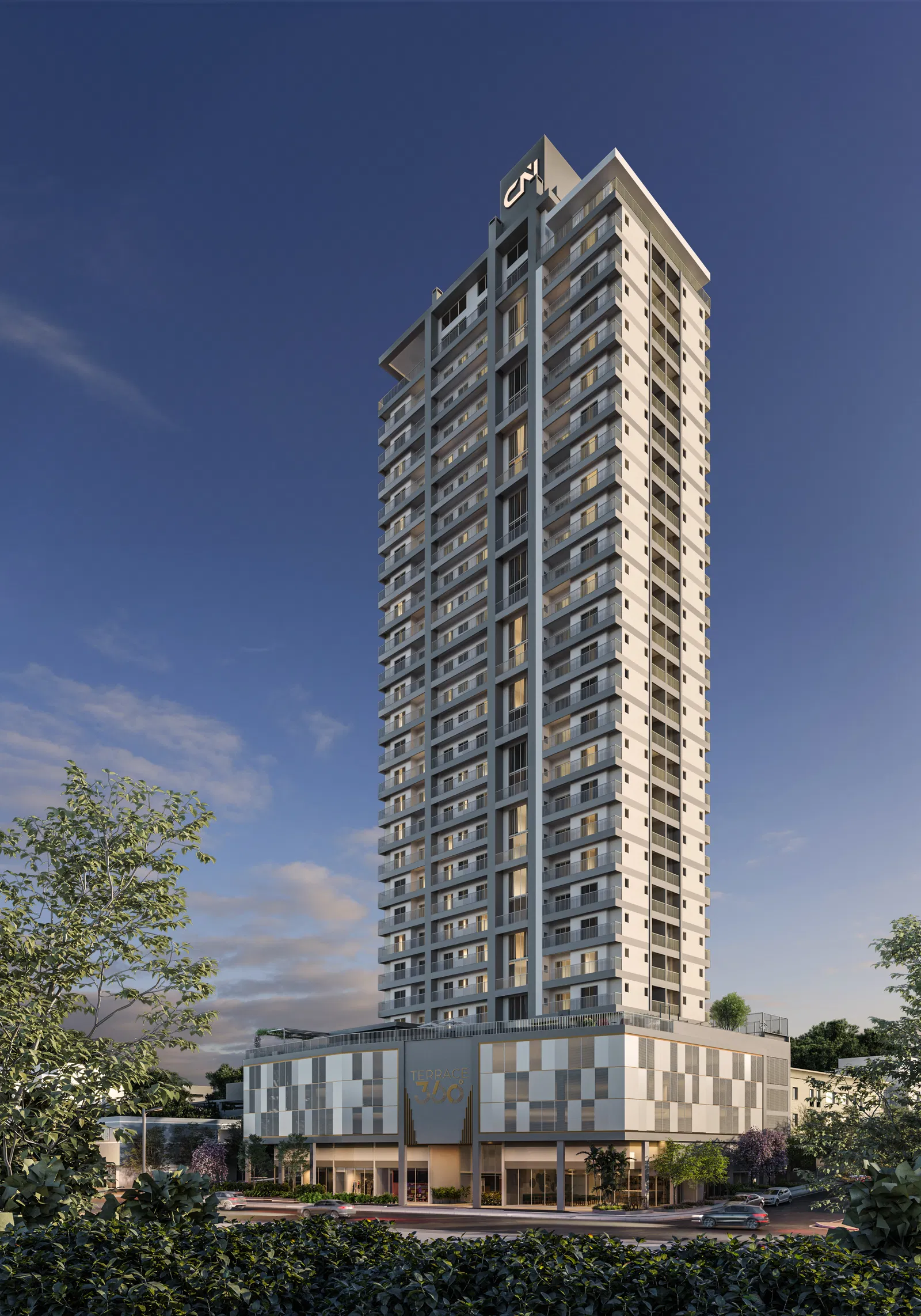 Apartamento no Edifício Terrace 360° em Praia Brava - foto 2