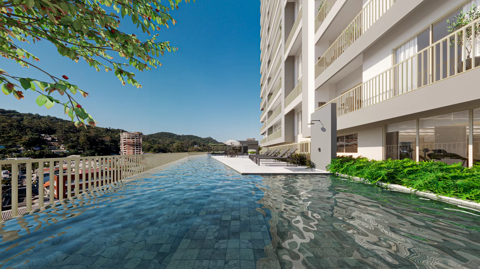 Apartamento no Edifício Terrace 360° em Praia Brava - foto 5