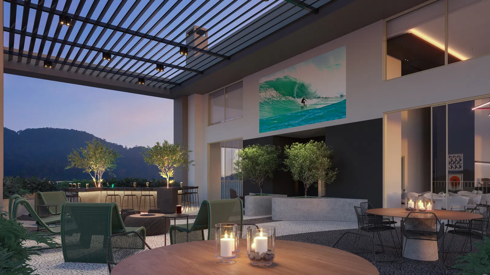 Apartamento no Edifício Terrace 360° em Praia Brava - foto 14