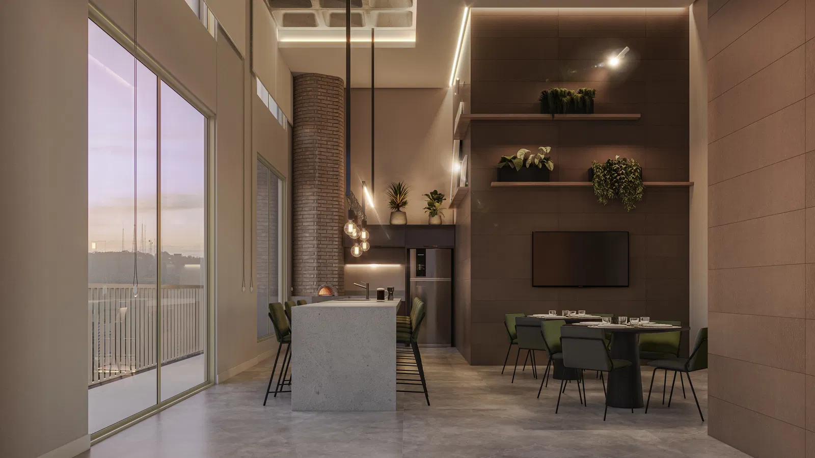 Apartamento no Edifício Terrace 360° em Praia Brava - foto 28