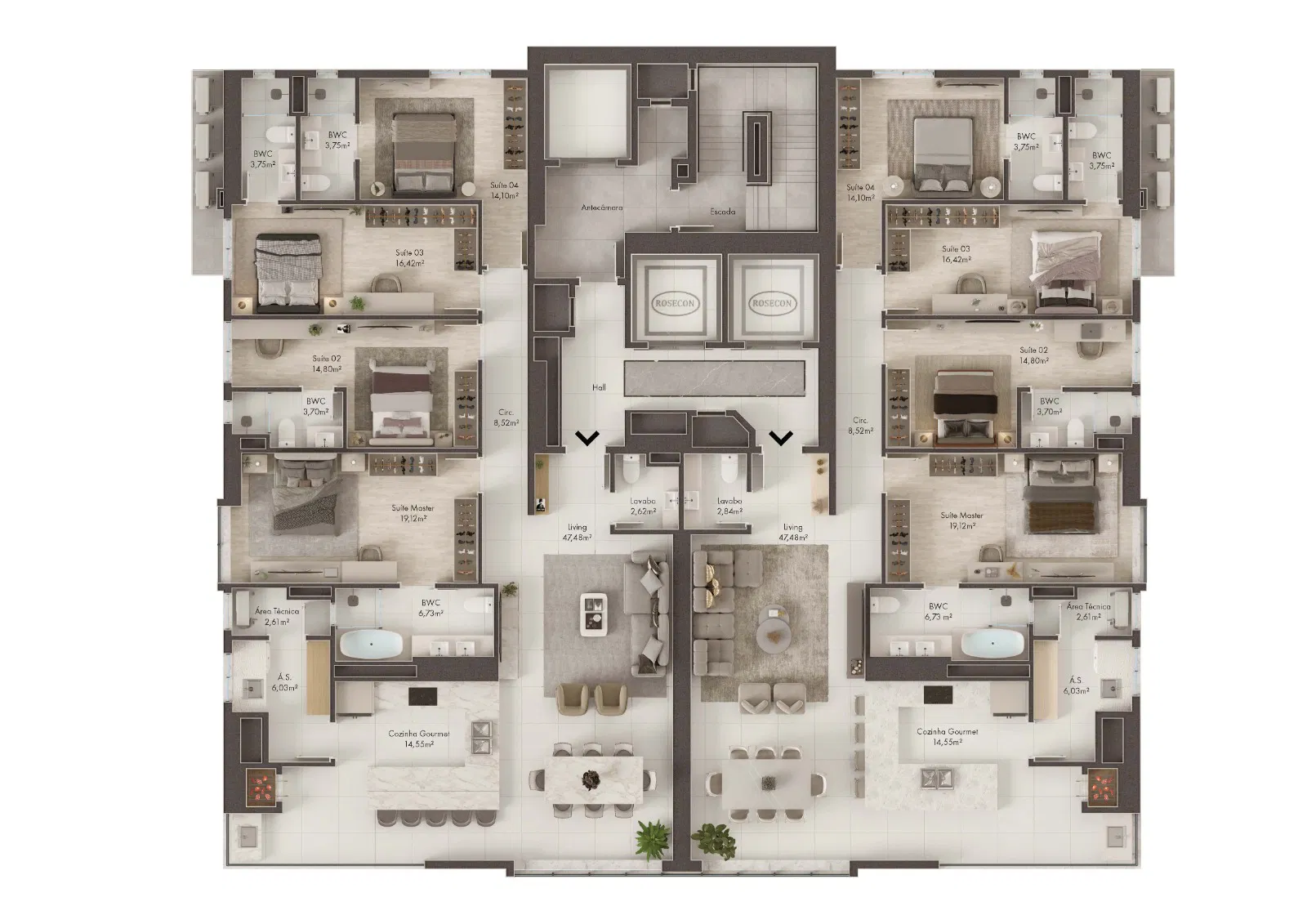 Apartamento no Edifício Quisisana em Itapema - foto 21