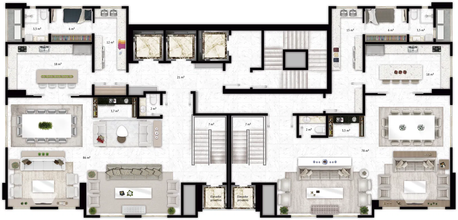 Cobertura Triplex No Edifício Noah em Itapema - foto 35