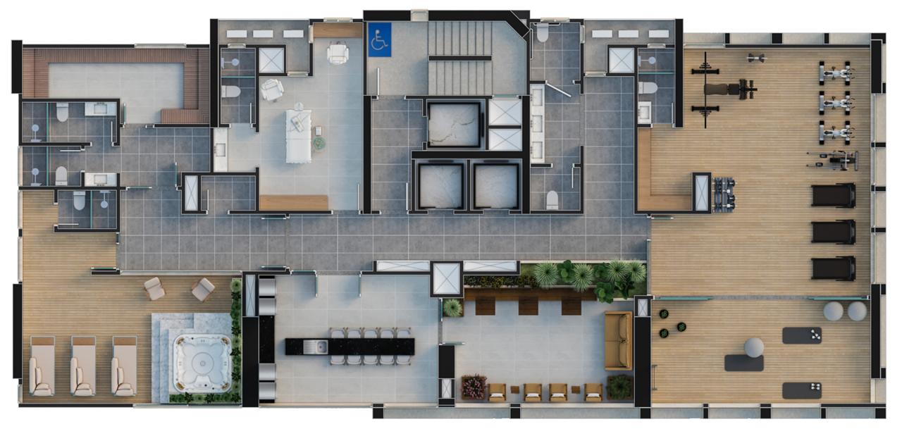 Apartamento no Ed. 135 Jardins em Balneário Camboriú - foto 27