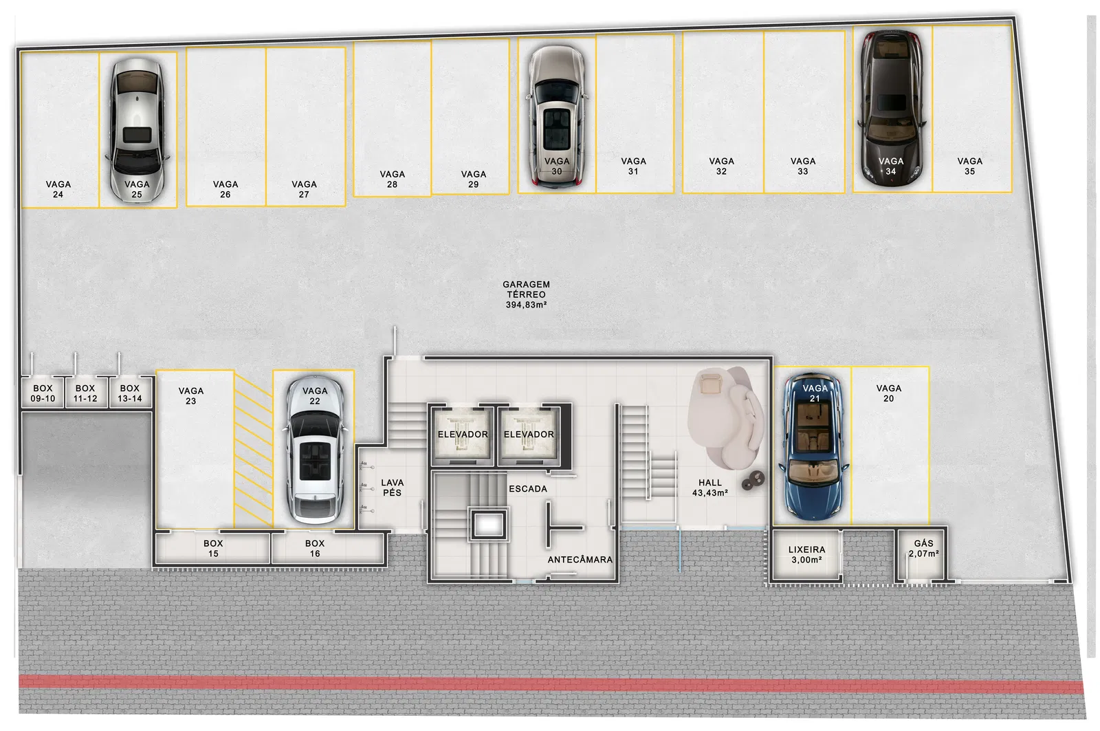 Apartamento no Edifício Brava Eco Home em Praia Brava - foto 9