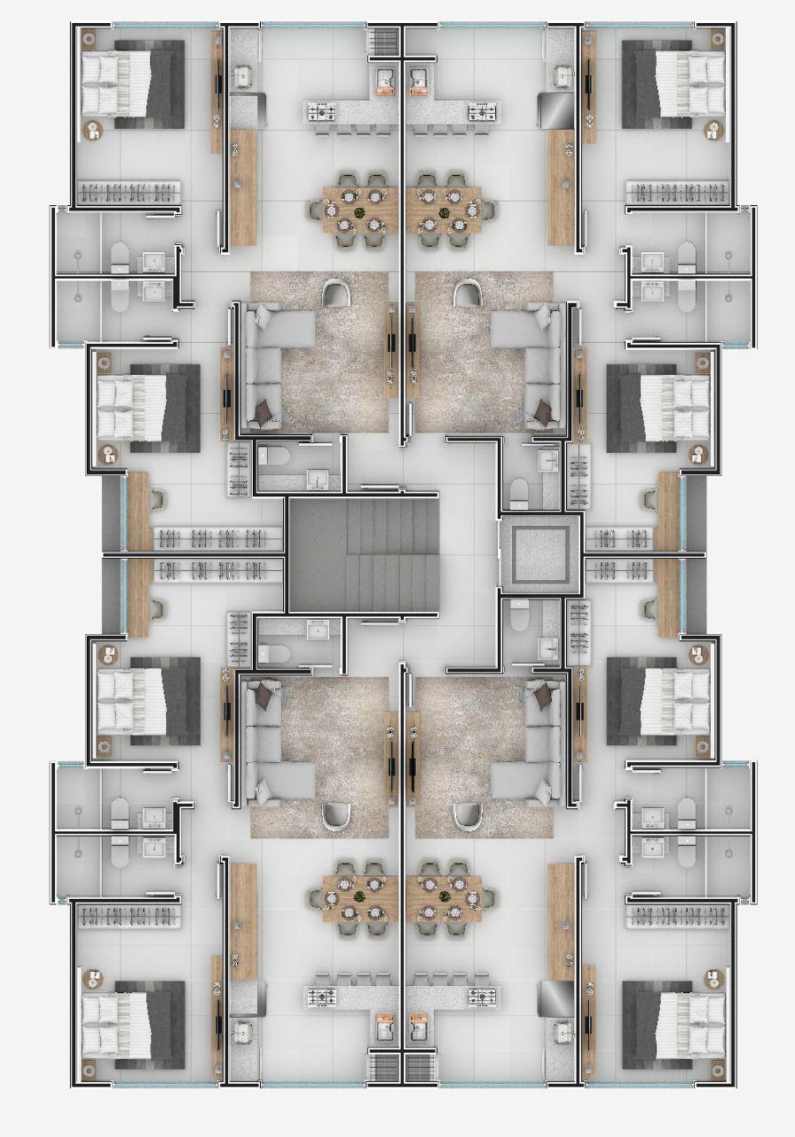Apartamento no Edifício Brava Bells na Praia Brava