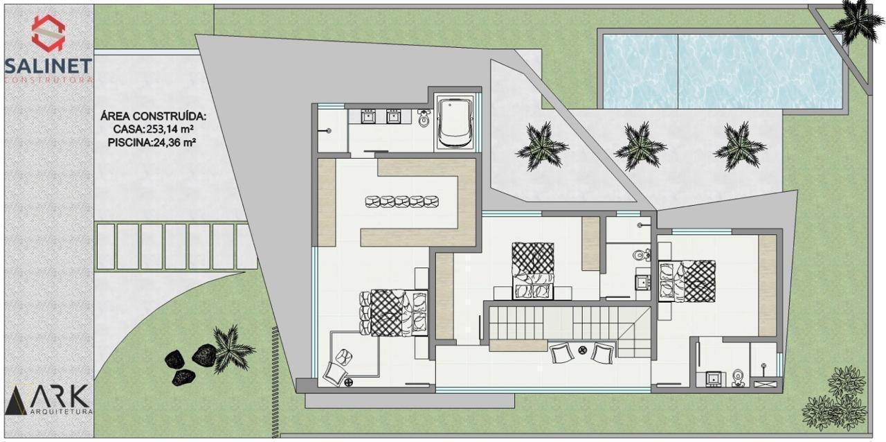 Casa na Quadra 8 Lote 10 no Condomínio VivaPark em Porto Belo - foto 19