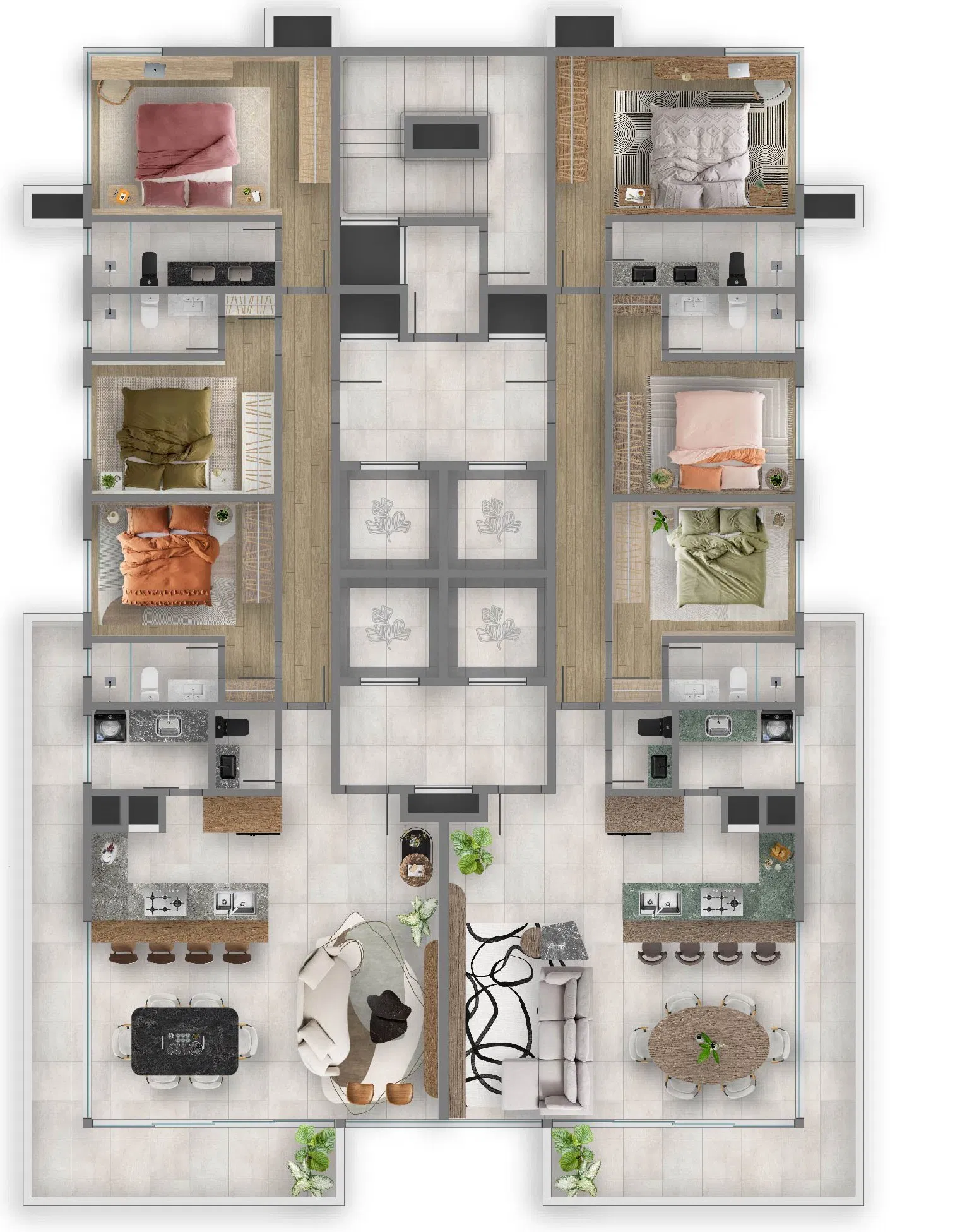 Apartamento no Edifício Palazzo Giardino em Balneário Camboriú