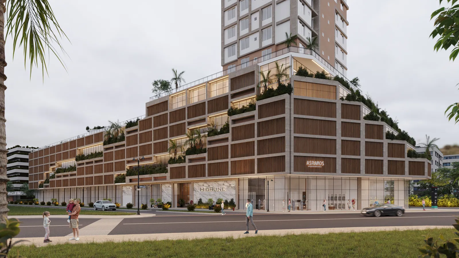 Apartamento à venda no Ed High Line no Centro de Balneário Camboriú