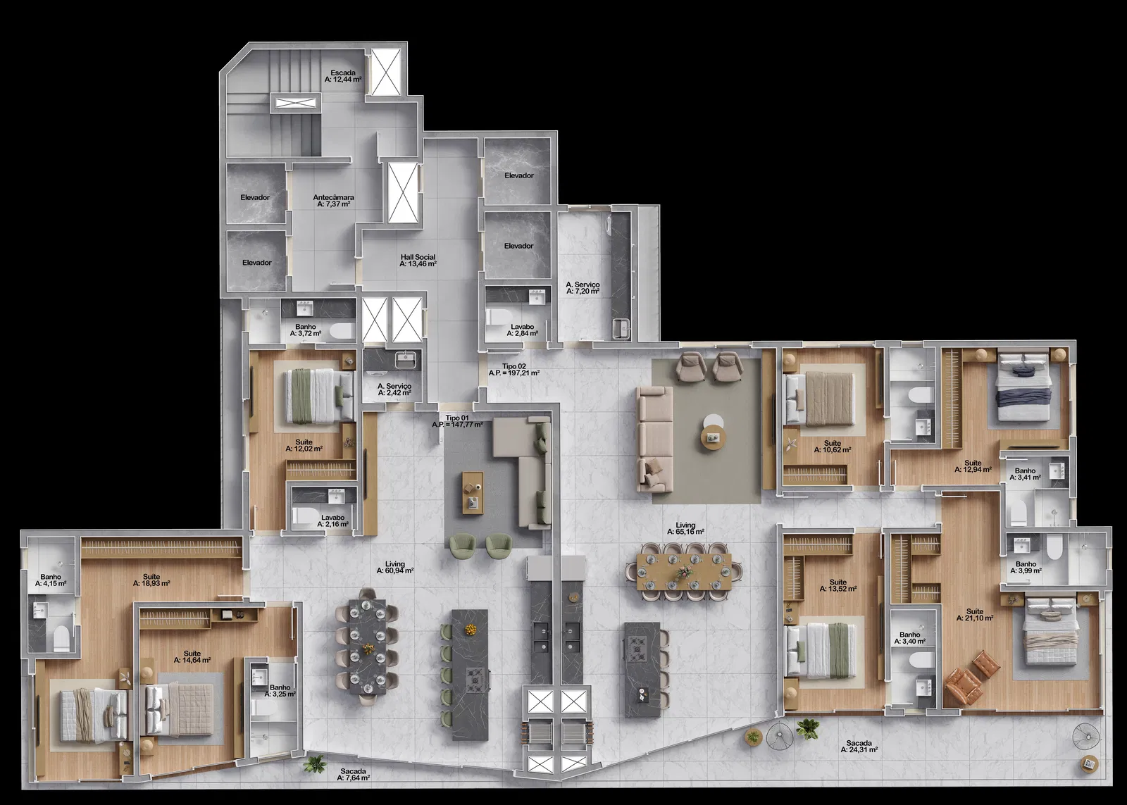 Apartamento no Edifício Sonara Home em Itapema - foto 17