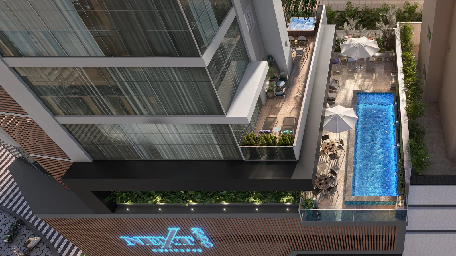 Apartamento Duplex no Edifício Next 360 no Centro de Balneário Camboriú - foto 3