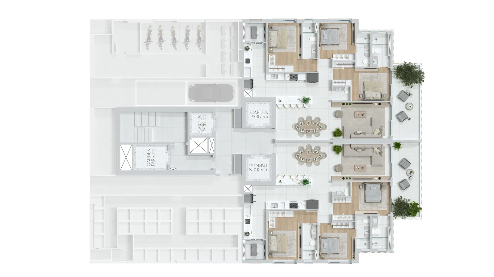 Apartamento no Edifício Garden Park Home Club em Balneário Camboriú - foto 28