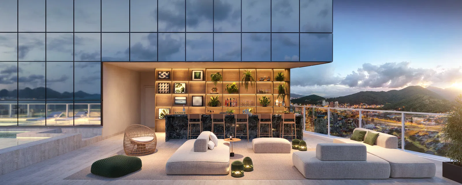 Apartamento no Edifício Sunstar Ocean em Itapema
