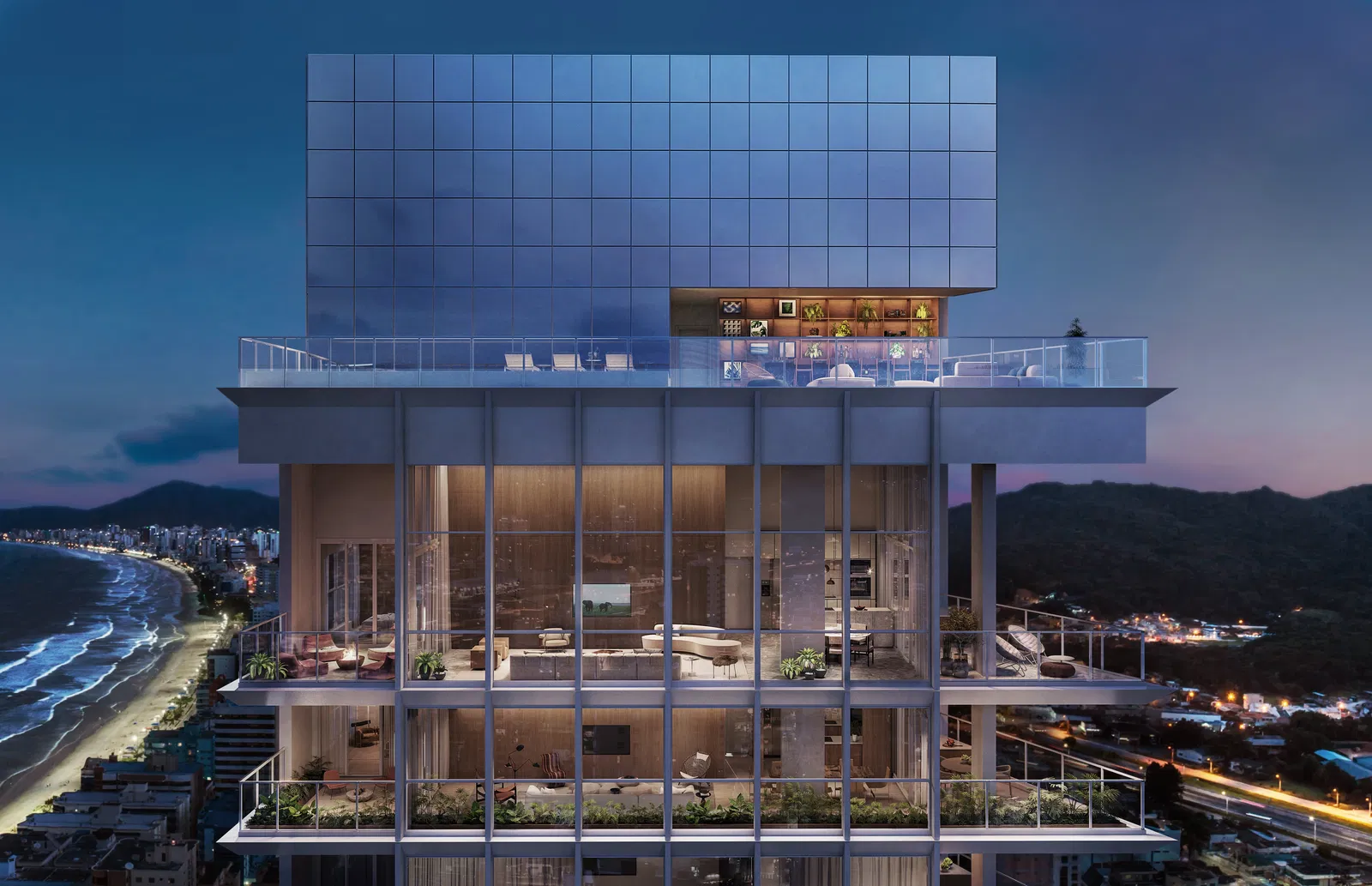 Apartamento no Edifício Sunstar Ocean em Itapema