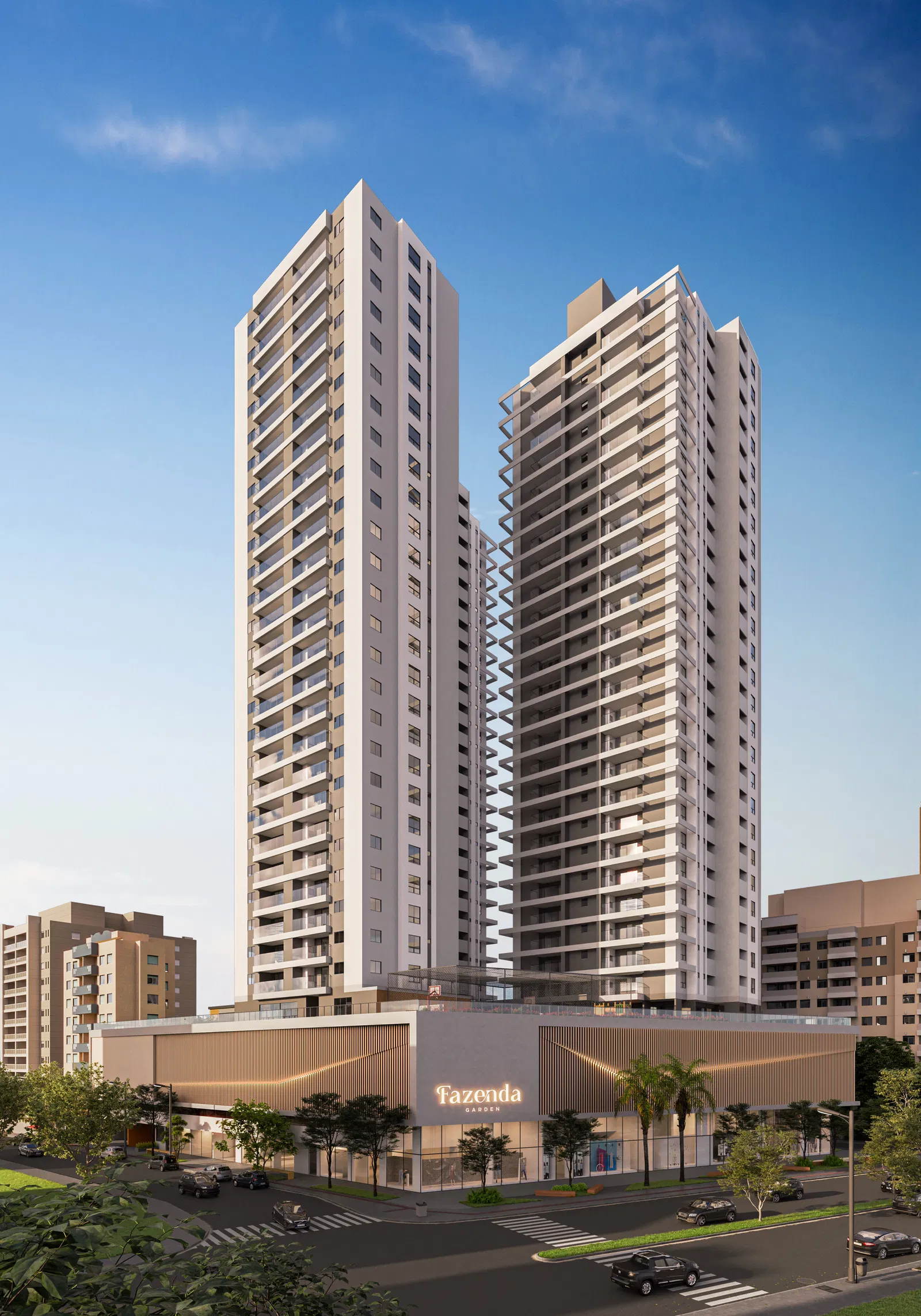 Apartamento à venda no Edifício Fazenda Garden em Praia Brava