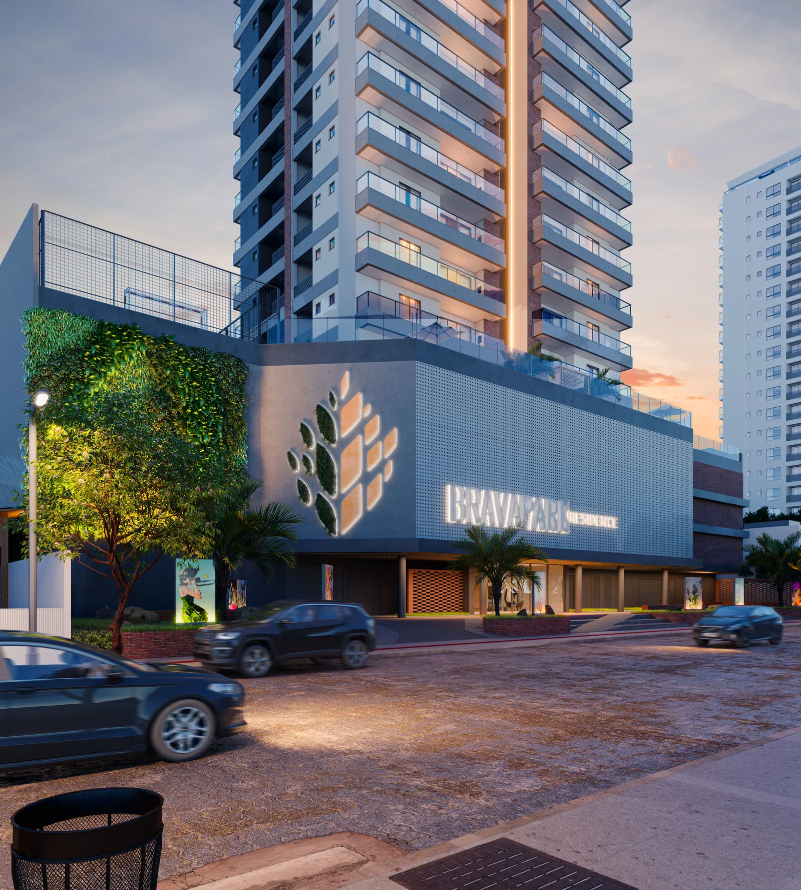 Apartamento no Edifício Brava Park em Itajaí