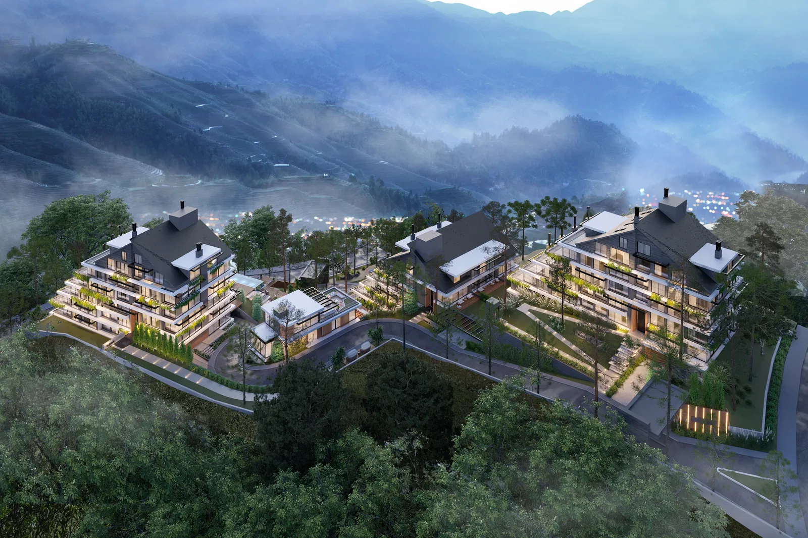 Riserva Lago Negro - Apartamento no Residencial Riserva Lago Negro em Gramado