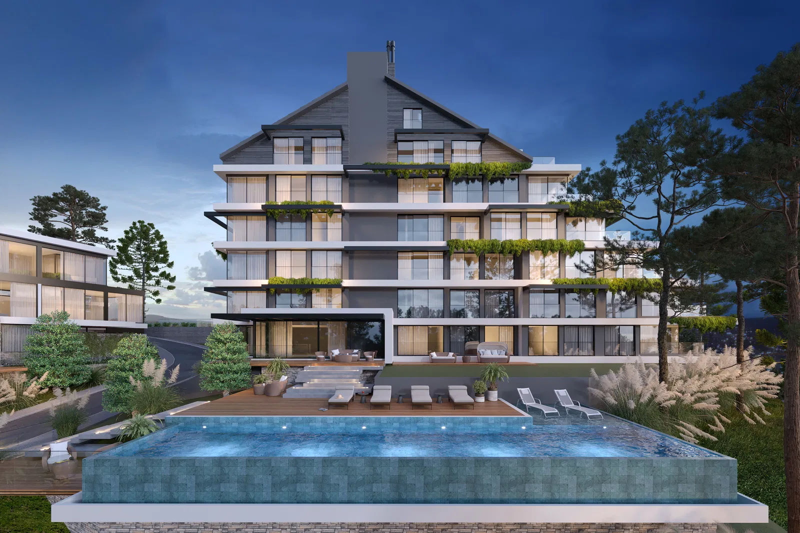 Riserva Lago Negro - Apartamento no Residencial Riserva Lago Negro em Gramado