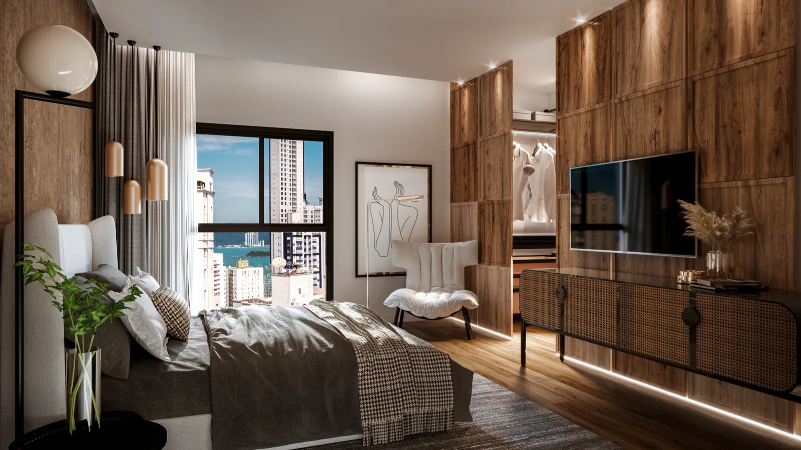 Apartamento Duplex no Edifício Porto Alicante em Balneário Camboriú - foto 4