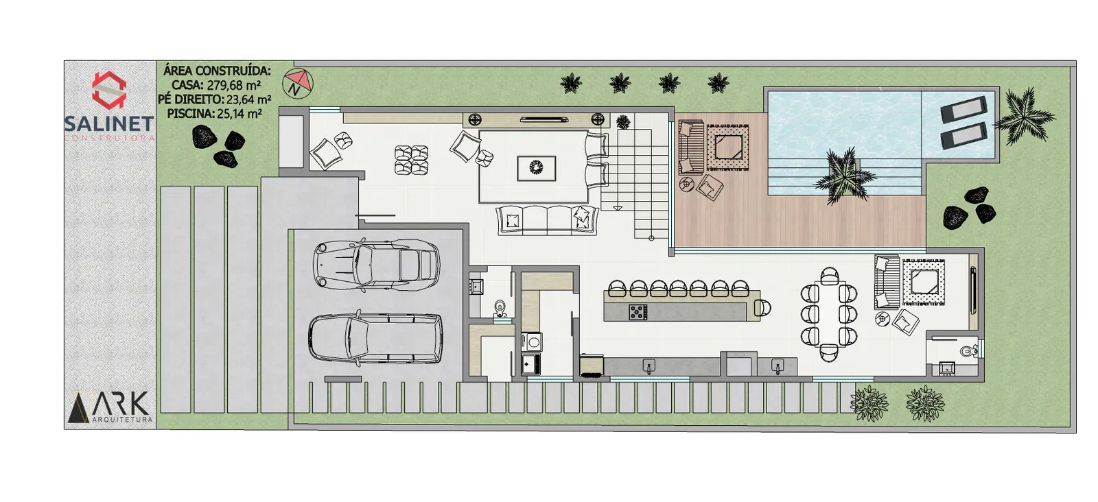 Casa na Quadra 29 Lote 1 no Condomínio VivaPark em Porto Belo - foto 7