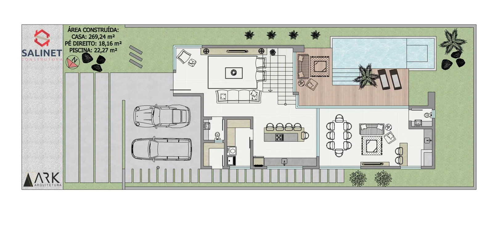 Casa na Quadra 14 Lote 8 no Condomínio VivaPark em Porto Belo - foto 7