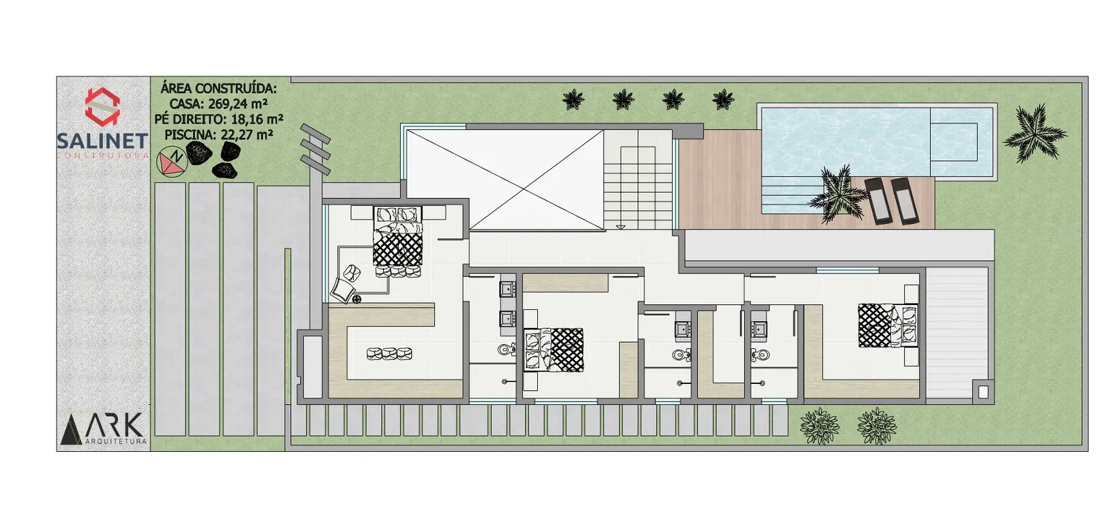 Casa na Quadra 14 Lote 8 no Condomínio VivaPark em Porto Belo - foto 8